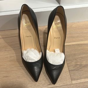Black Christian Louboutin Pigalles